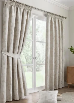 Curtina Bramford Natural Pencil Pleat Curtains
