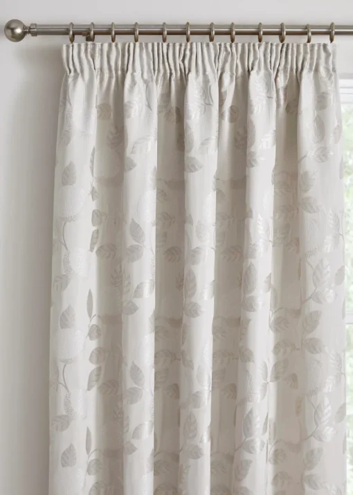 Curtina Bramford Natural Pencil Pleat Curtains