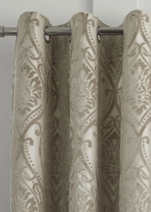 Curtina Chateau Natural Eyelet Curtains