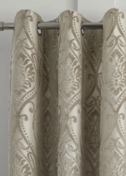 Curtina Chateau Natural Eyelet Curtains