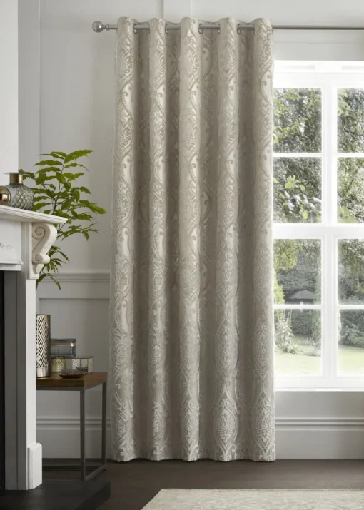 Curtina Chateau Natural Eyelet Curtains