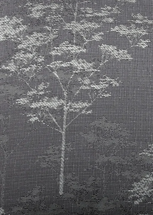 Curtina Elmwood Jacquard Grey Eyelet Curtains