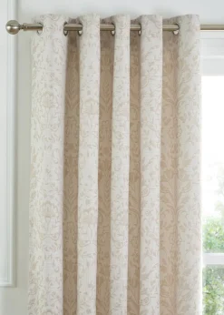 Curtina Marple Thermal Natural Eyelet Curtains