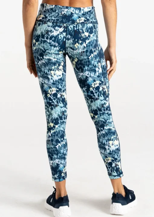Dare2b Sea Blue Print Influential II Quick Dry Leggings