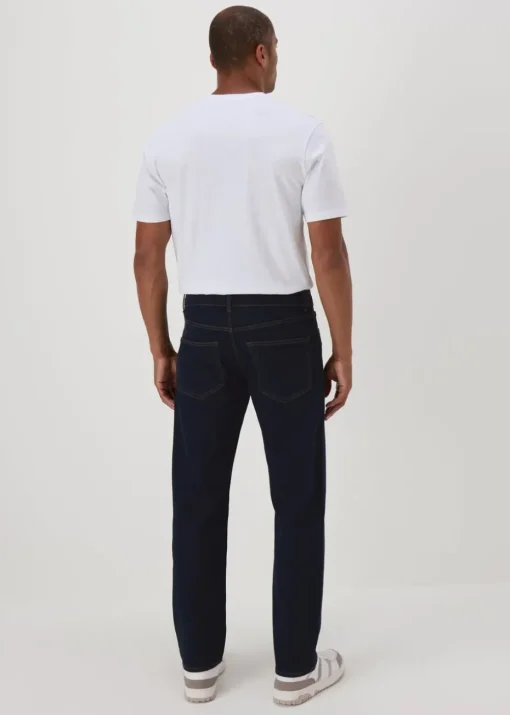 Dark Denim Straight Jeans