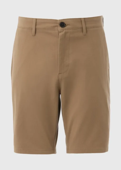 Dark Stone Slim Fit Chino Shorts