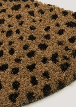 Dash Print Semi Circle Doormat
