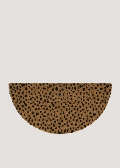 Dash Print Semi Circle Doormat