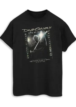 David Gilmour Anfiteatro Scavi Di Pompei Black T-Shirt