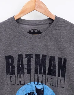 DC Comics Mens Grey Batman T-Shirt