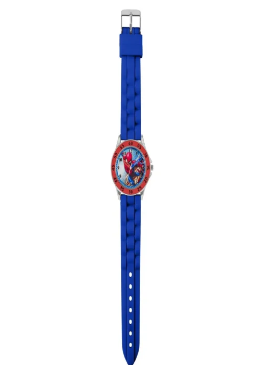 Disney Blue Spider-Man Time Teacher Watch