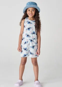 Disney Blue Stitch Daywear Playsuit (4-11 Years)