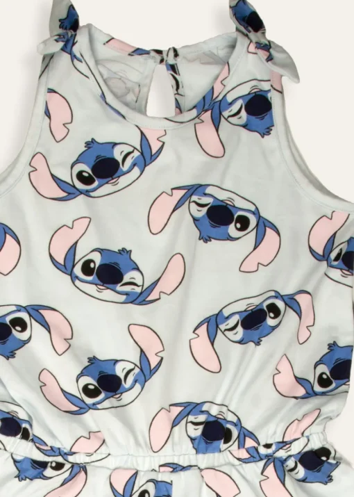 Disney Blue Stitch Daywear Playsuit (4-11 Years)