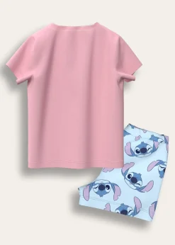 Disney Blue Stitch Short Pyjama Set (7-12 Years)