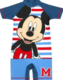 Disney Boys Blue Mickey Mouse 1 Piece Surf Suit (12 Months-6 years)