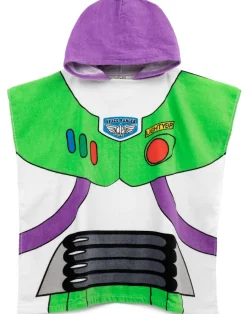 Disney Boys Multicoloured Buzz Lightyear Poncho Towel (One Size)