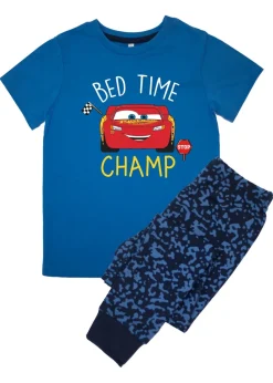 Disney Cars Bedtime Champ Kids Blue Camo Pyjamas (3-8 Years)