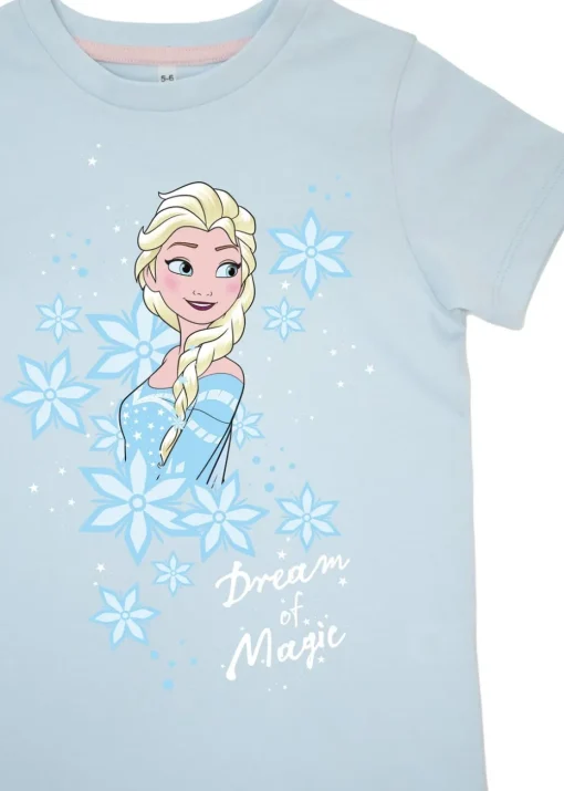 Disney Frozen Dream of Magic Kids Baby Blue Stars Pyjamas (3-8 Years)