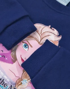 Disney Frozen Front Print Blue Dress (2-8 Years)