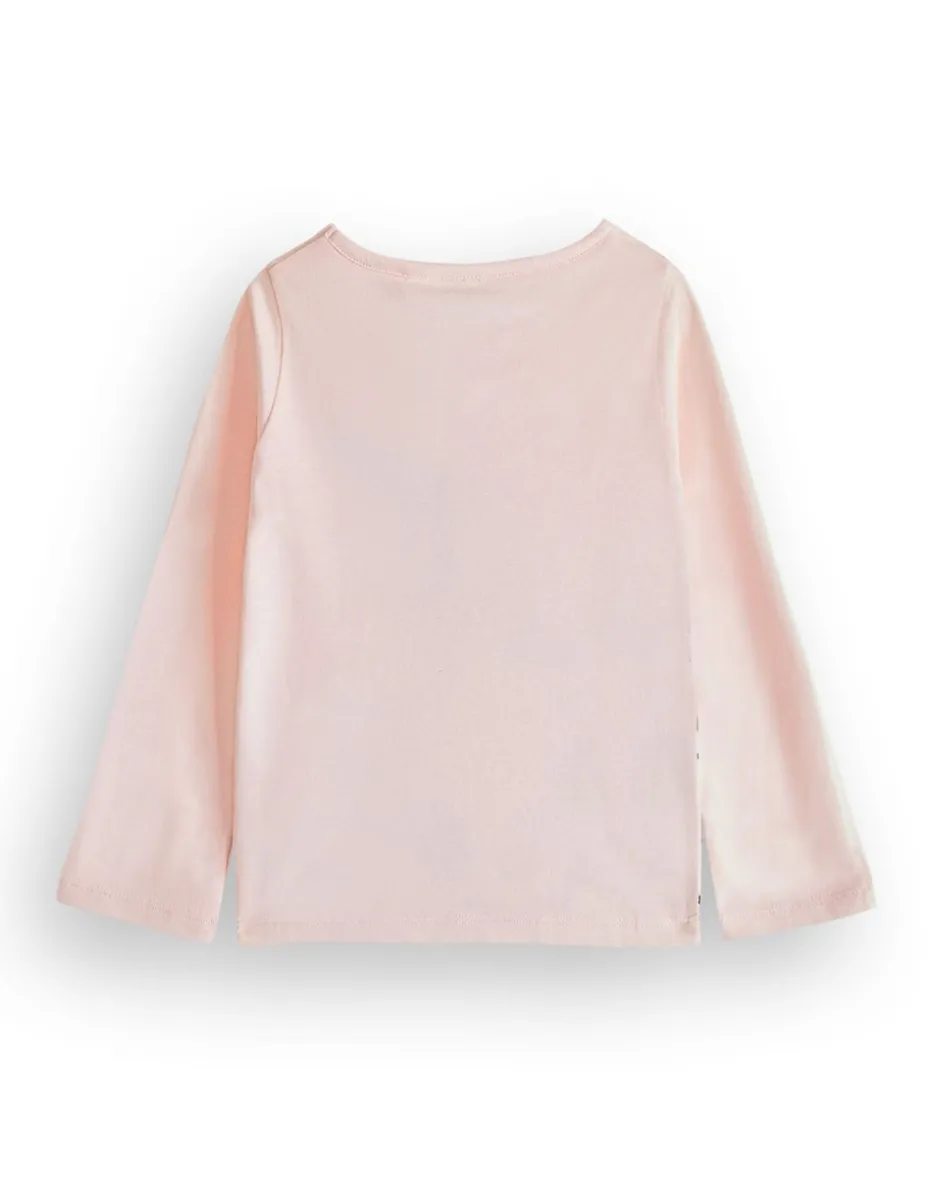 Disney Girls Pink Marie Long Sleeve Long Leg Pyjama Set (2 - 8 Years)