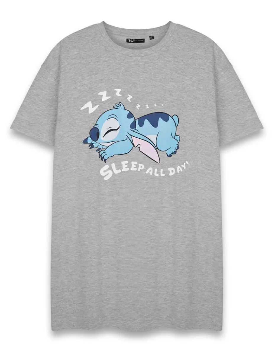 Disney Grey Sleep All Day Short Sleeve Nightdress