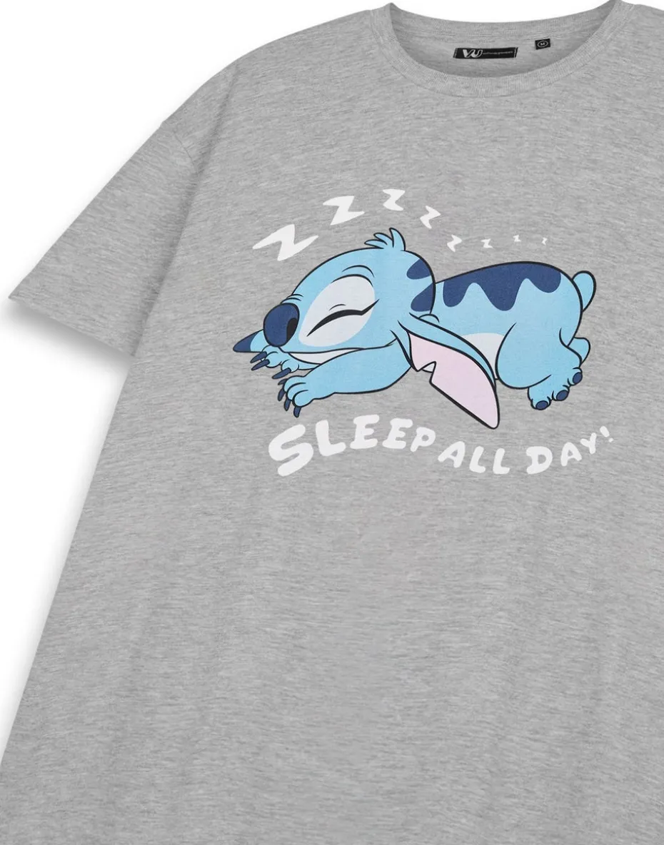 Disney Grey Sleep All Day Short Sleeve Nightdress