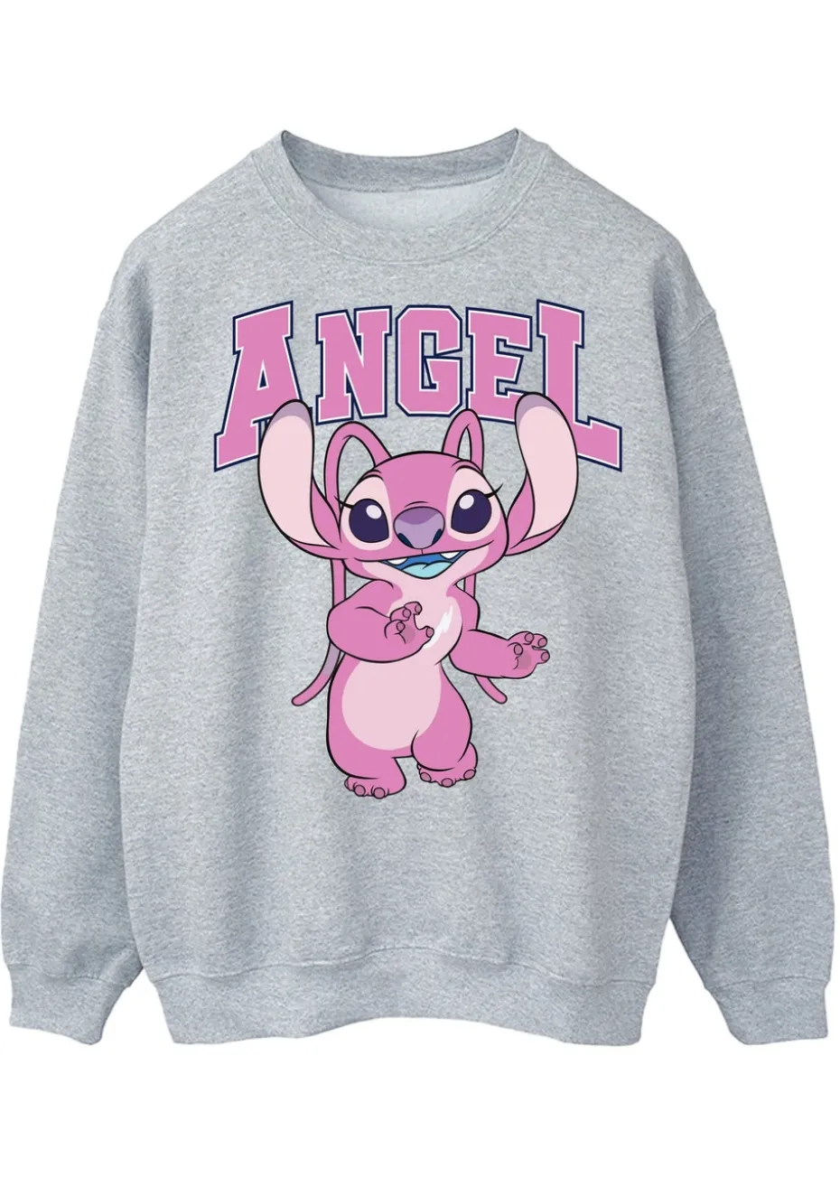 Disney Lilo & Stitch Angel Heather Grey Sweatshirt