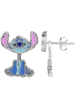 Disney Lilo & Stitch  Blue Costume Enamel Earrings