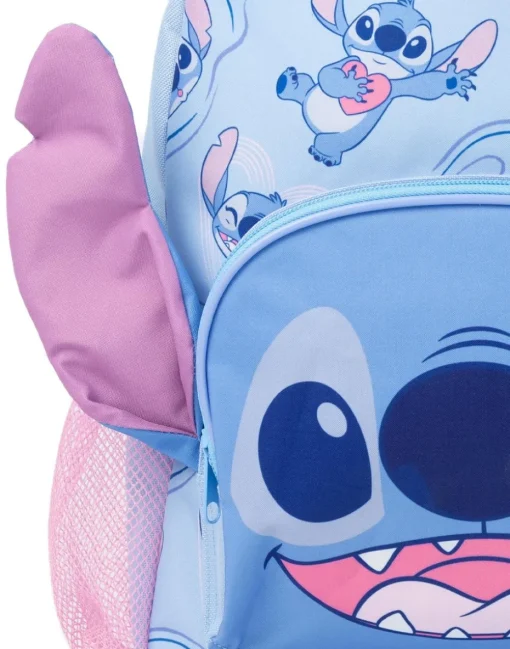 Disney Lilo & Stitch Kids Purple 4 Piece Backpack Set