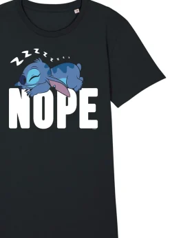 Disney Lilo And Stitch Nope Black Nightdress