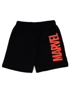 Disney Marvel Avengers Kids Black & Grey Shortie Pyjamas (2-8 Years)