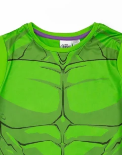 Disney Marvel Hulk Kids Shortie Purple Pyjamas (2-8 Years)