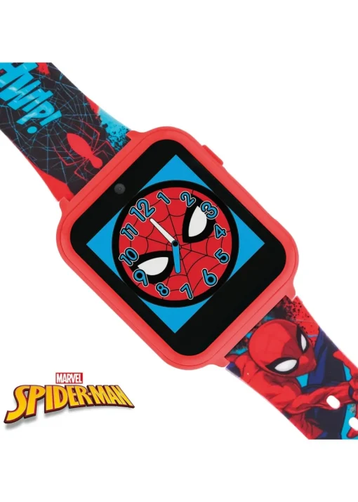 Disney Marvel Spiderman Red Silicon Strap Watch