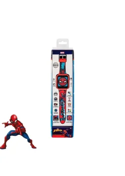 Disney Marvel Spiderman Red Silicon Strap Watch