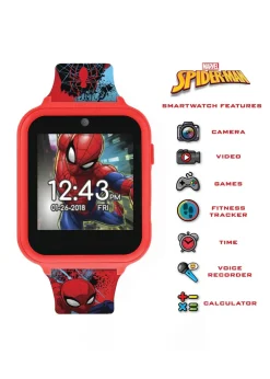Disney Marvel Spiderman Red Silicon Strap Watch