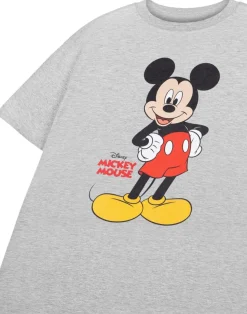 Disney Mickey Mouse Boys Grey T-Shirt (3-8 Years)