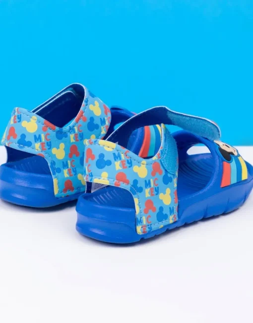 Disney Mickey Mouse Kids Blue Sandals (Younger 6-12 Older)