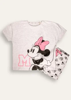Disney Minnie Mouse Grey Short Pyjama Set