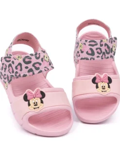 Disney Minnie Mouse Kids Pink Sandals (Younger 6-12 Older)