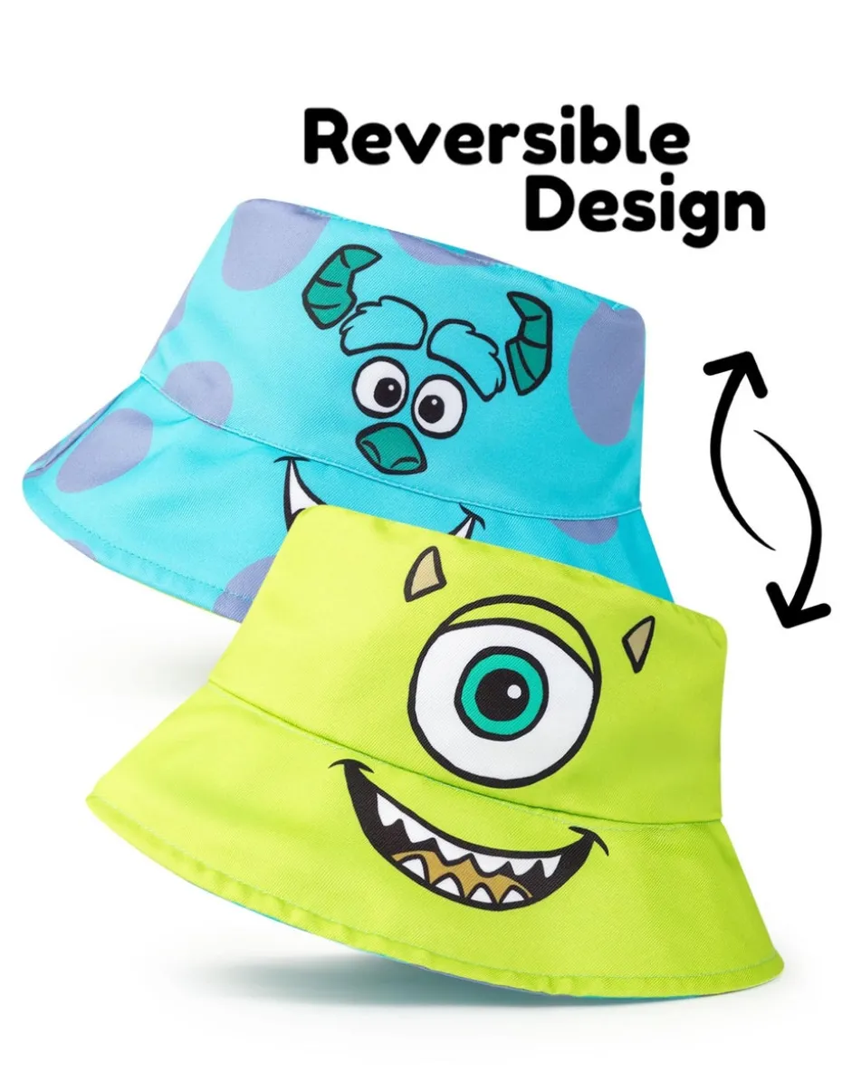 Disney Monsters Inc. Multi Reversible Sulley & Mike Bucket Hat