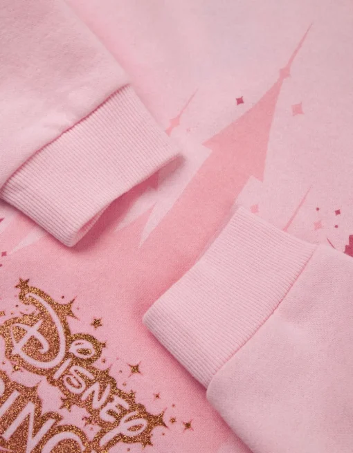 Disney Princess Girls Pink Hoodie (3-10 Years)