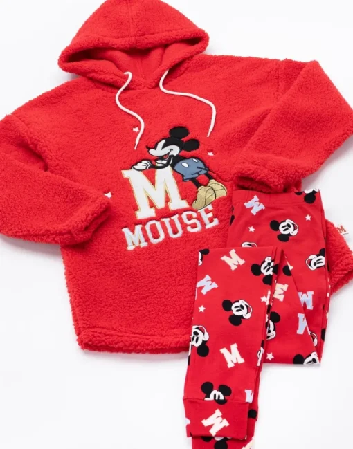 Disney Red Mickey Mouse Pyjama Set