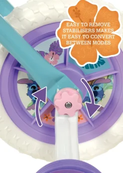 Disney Stitch 2in1 Training Bike (10")