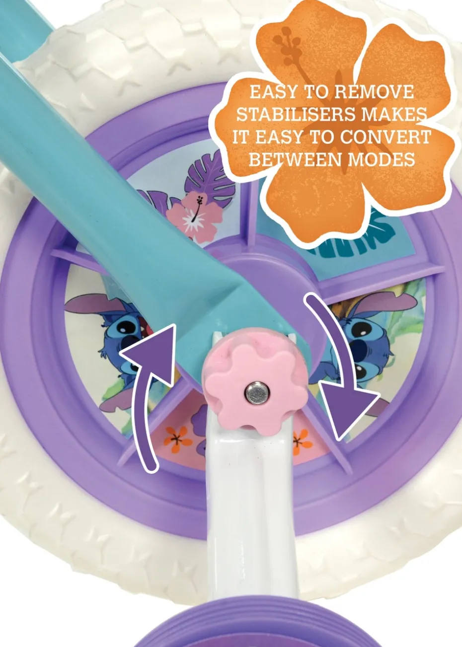 Disney Stitch 2in1 Training Bike (10")