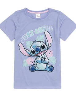 Disney Stitch Kids Multi Coloured Shortie Pyjamas 2 Pack (5-14 Years)
