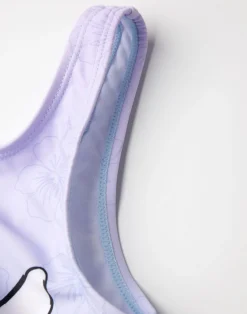 Disney Stitch Kids Multi Coloured Blue 1 Piece Swimsuit (5-14 Years)