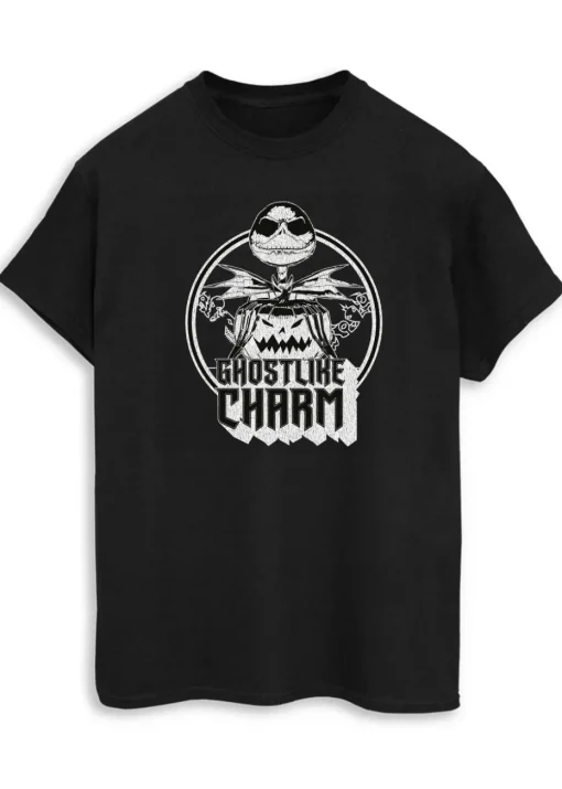 Disney The Nightmare Before Christmas Charm Black T-Shirt