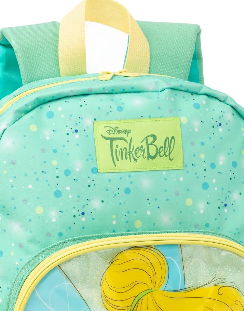 Disney Tinkerbell Kids Green Backpack