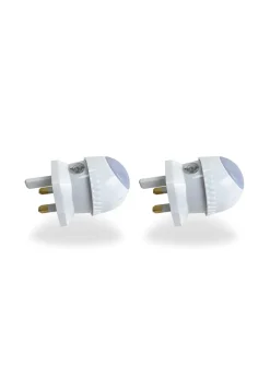 Dreambaby White Auto-Sensor Swivel Night Lights 2 pack