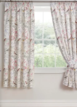 Dreams & Drapes Caraway Pink Pencil Pleat Curtains